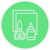 Craft Creative Icon Design vector