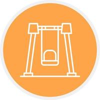 Swing Creative Icon Design vector
