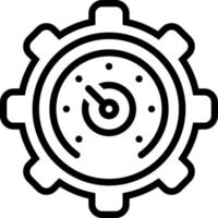 line icon for indicators vector