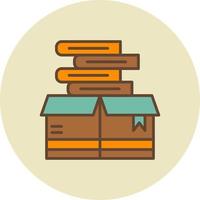 Book Creative Icon Design vector