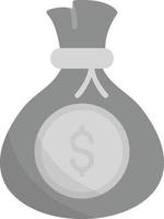 Money Bag Creative Icon Design vector