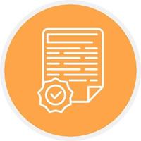 Verified Creative Icon Design vector