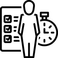line icon for disciplines vector