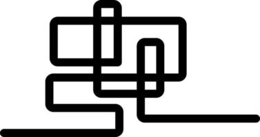 line icon for chaos vector