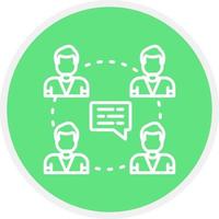 Communication Creative Icon Design vector