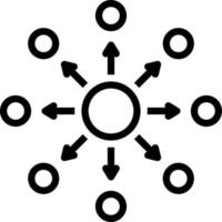 line icon for unitmonad vector