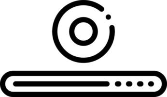 line icon for updating vector