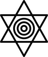 line icon for shaped vector