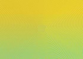 Modern gradient abstract background, wavy lines on light yellow to dark yellow color background. vector