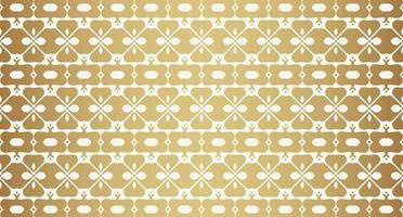 Luxury white ornament pattern design background vector