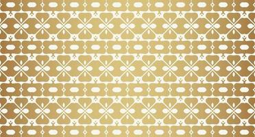 Luxury white ornament pattern design background vector