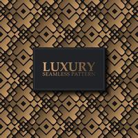 luxury dark seamless pattern background vector