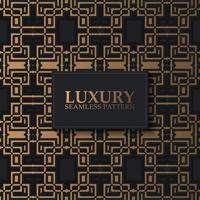 luxury dark seamless pattern background vector