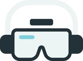 safety glasses illustration in minimal style vector