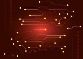 high tech digital technology network Abstract technology background, hi-tech communication concept, circuit board. vector