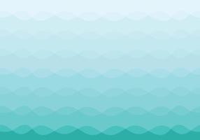 An abstract background composed of overlapping wavy lines. Pastel gradient from light blue to dark green vector