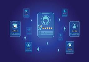 human resources personnel analysis concept Changing the HR Landscape for Sustainable Business Success Driven by insights and focused on goals, processes, goals, skills vector