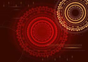 high tech digital technology network Abstract technology background, hi-tech communication concept, circuit board. vector