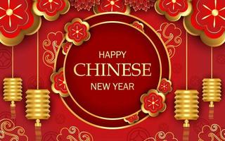 Chinese New Year Background vector