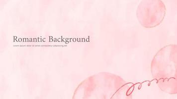 Abstract horizontal watercolor background vector