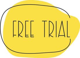 Hand drawn cartoon blank speech bubble with question mark. Doodle style. vector