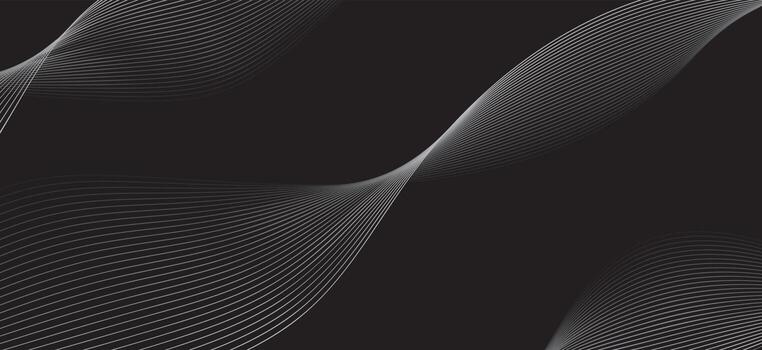 business background lines wave abstract stripe design vector