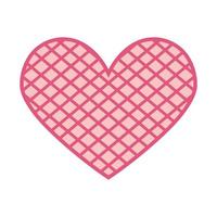 Abstract ornamental heart shaped 3d. Cutout lacy ornate heart. Valentine's day greeting card. Laser cutting design vector