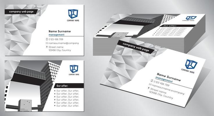Geometrical Business Card Template