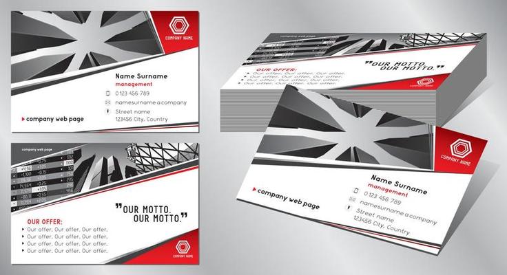 Geometrical Business Card Template
