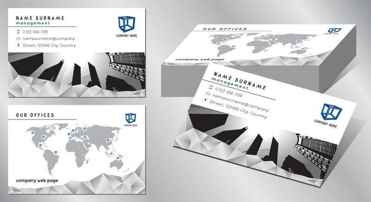 Geometrical Business Card Template