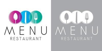 Restaurant Menu Sign vector