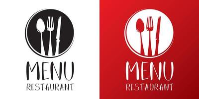 Restaurant Menu Sign vector