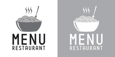 Restaurant Menu Sign vector