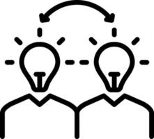 line icon for understanding vector