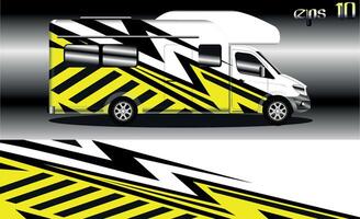 racing background vector for camper car wraps and more