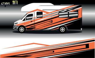 racing background vector for camper car wraps and more