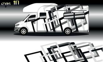 racing background vector for camper car wraps and more