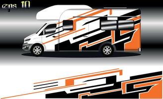 racing background vector for camper car wraps and more