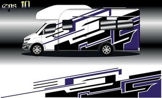 racing background vector for camper car wraps and more