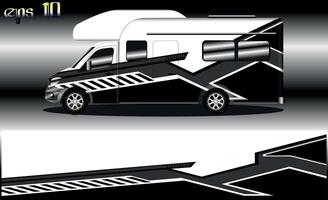 racing background vector for camper car wraps and more