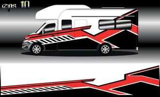 racing background vector for camper car wraps and more