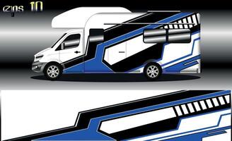 racing background vector for camper car wraps and more