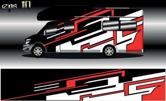 racing background vector for camper car wraps and more