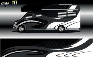 racing background vector for camper car wraps and more