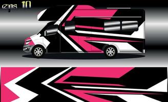 racing background vector for camper car wraps and more