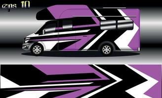 racing background vector for camper car wraps and more