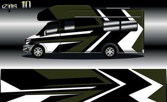 racing background vector for camper car wraps and more
