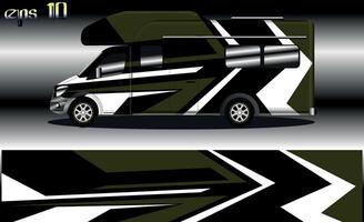 racing background vector for camper car wraps and more