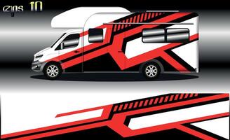 racing background vector for camper car wraps and more