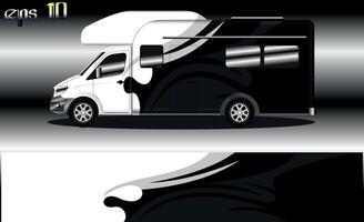 racing background vector for camper car wraps and more